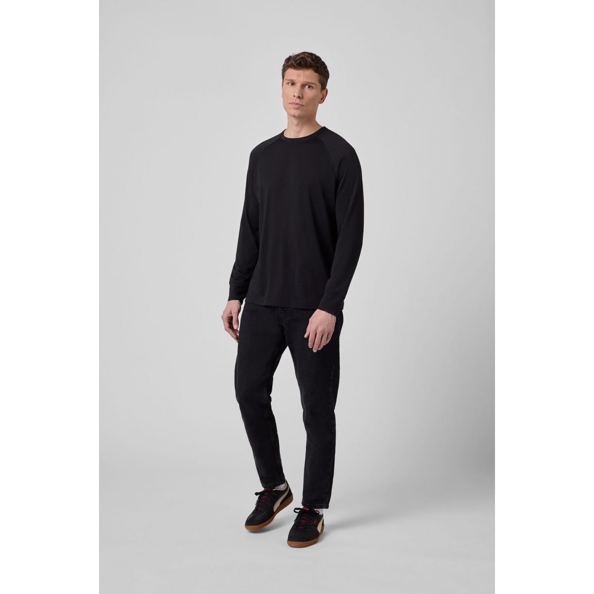 BMW M美麗諾羊毛長袖T恤